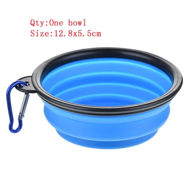 2-in-1 Dog Water Bottle With Food Container