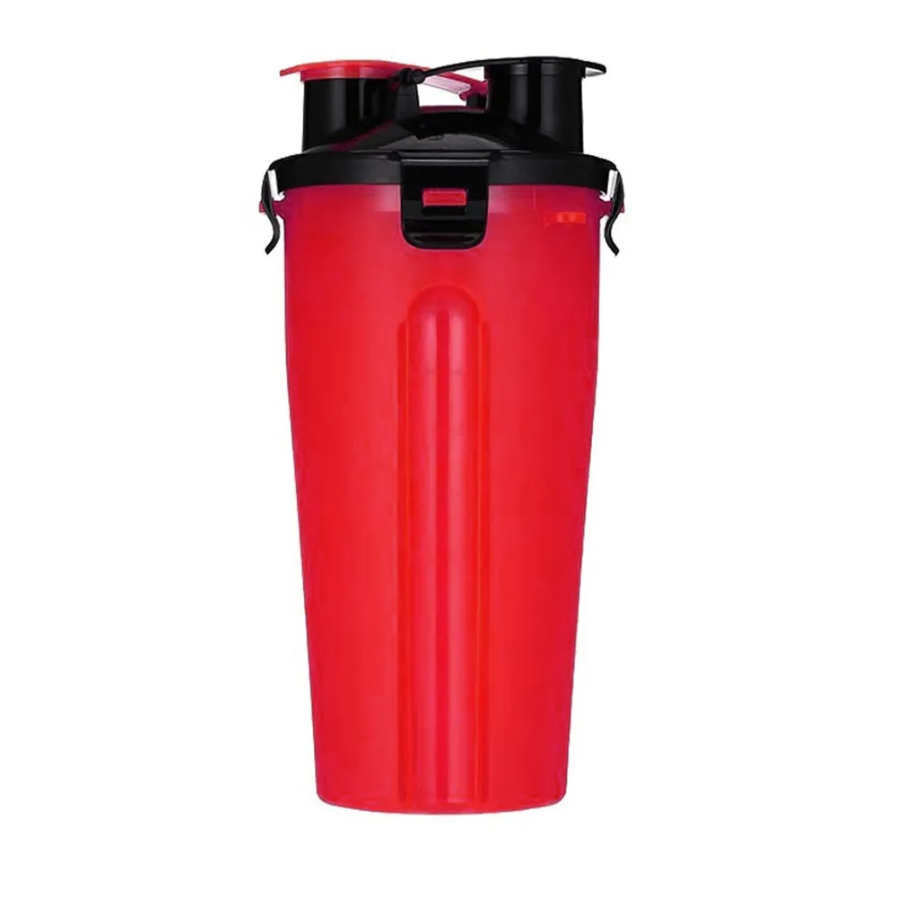 2-in-1 Dog Water Bottle With Food Container