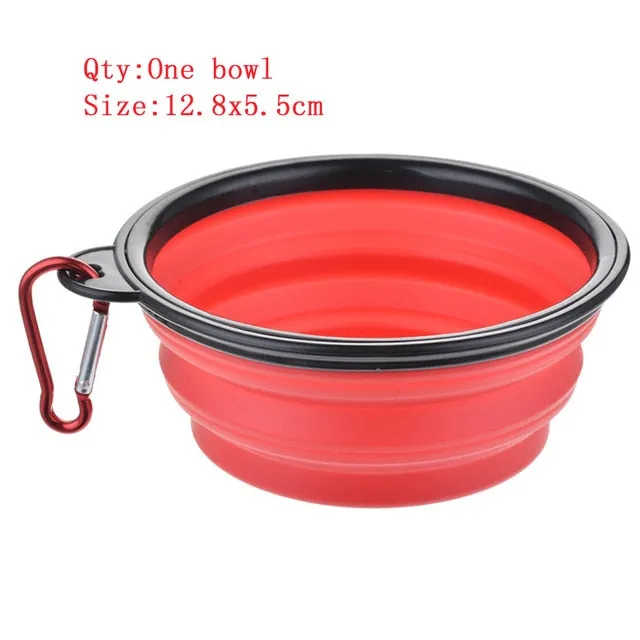 2-in-1 Dog Water Bottle With Food Container