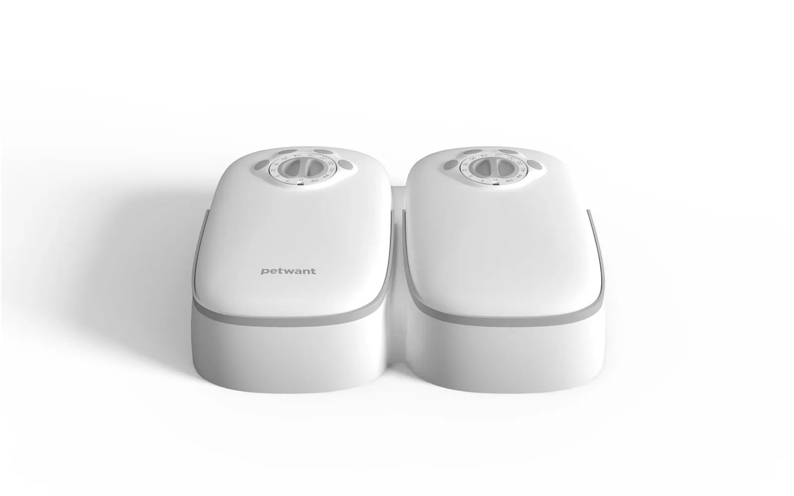 2-Meal Automatic Pet Feeder, Timed, 150g Compartments