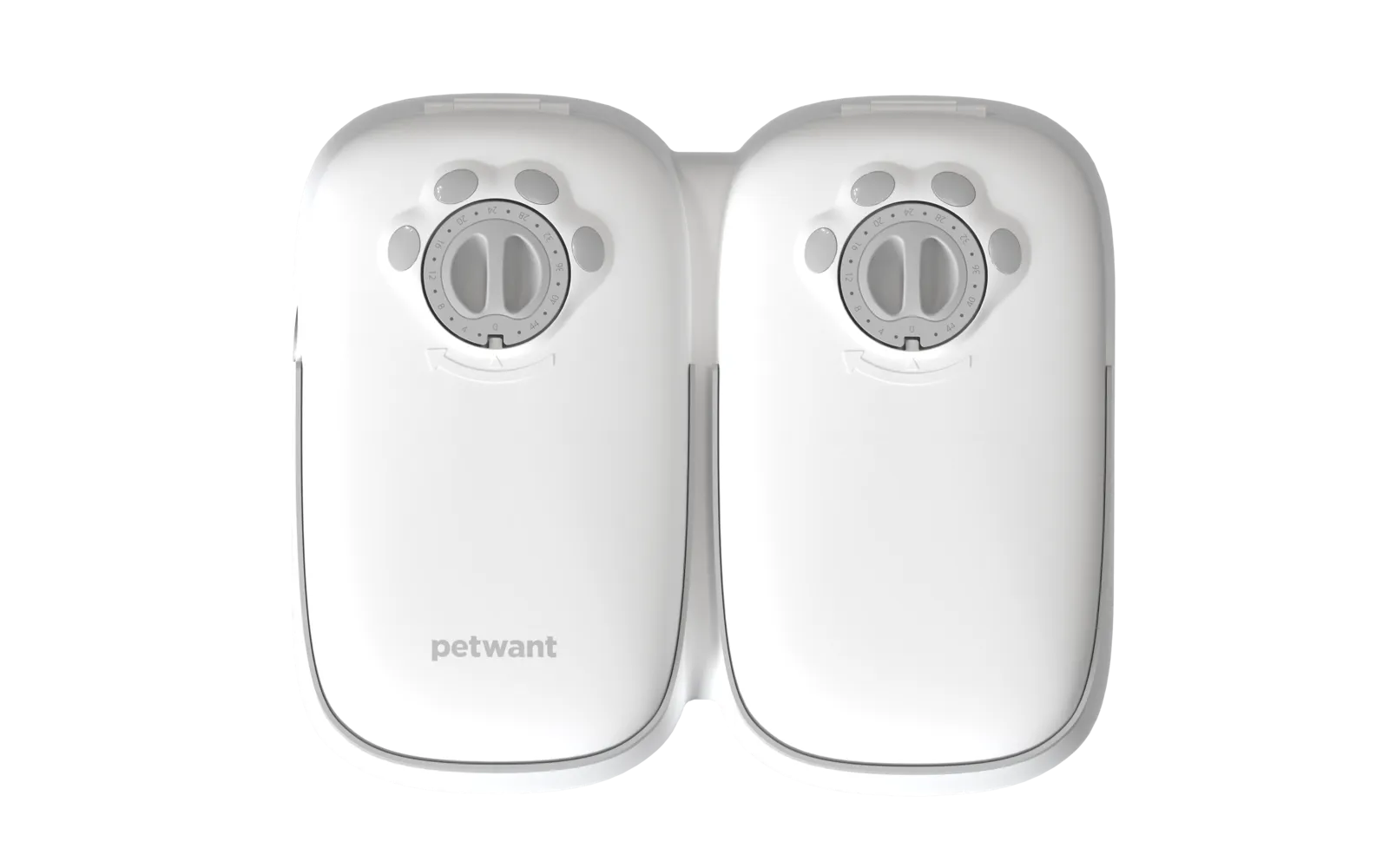 2-Meal Automatic Pet Feeder, Timed, 150g Compartments