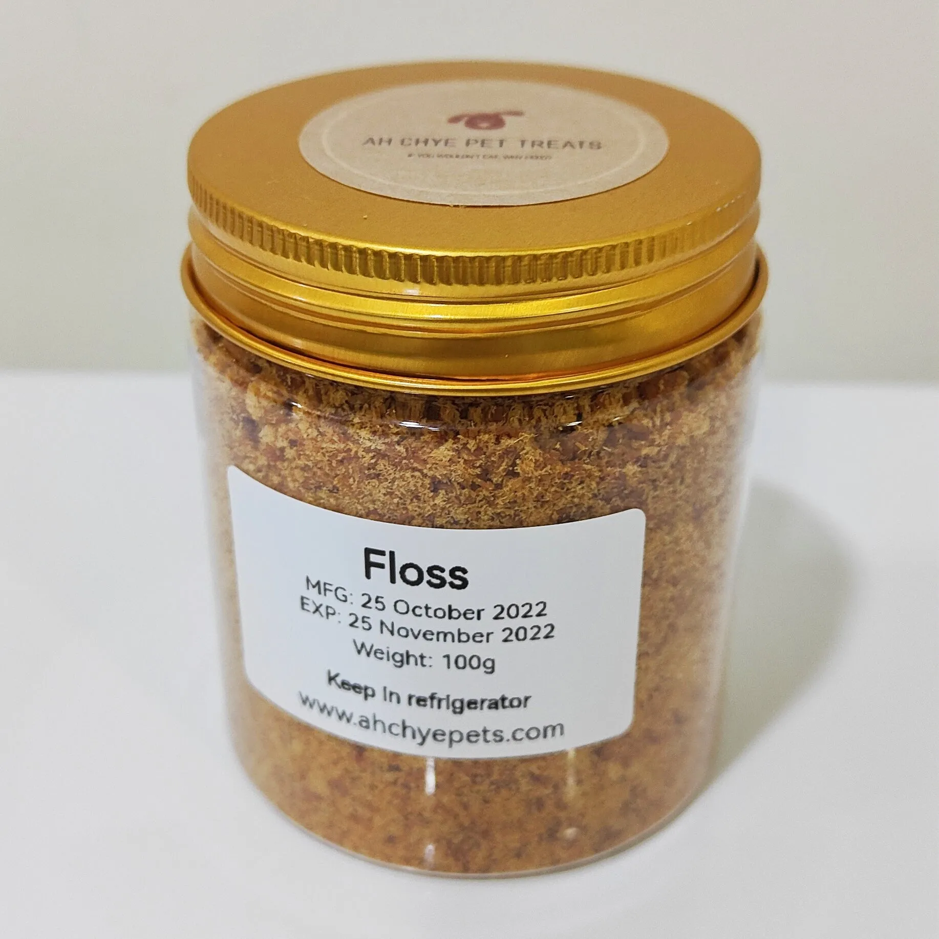 Air Dried Pet Treats Dehydrated Pork Floss