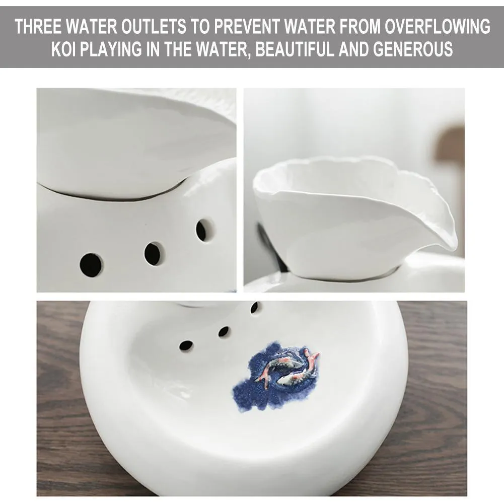 Automatic Circulating Cat Feeder Water Dispenser