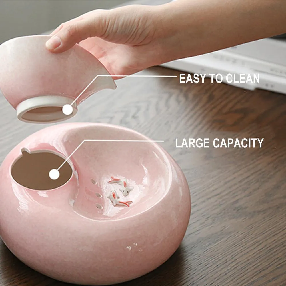 Automatic Circulating Cat Feeder Water Dispenser