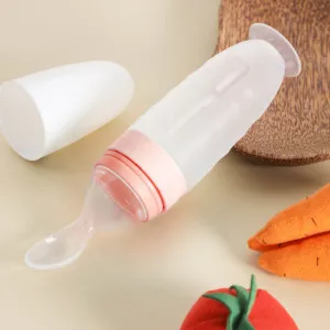 Baby squeeze Bottle Feeder - Pink