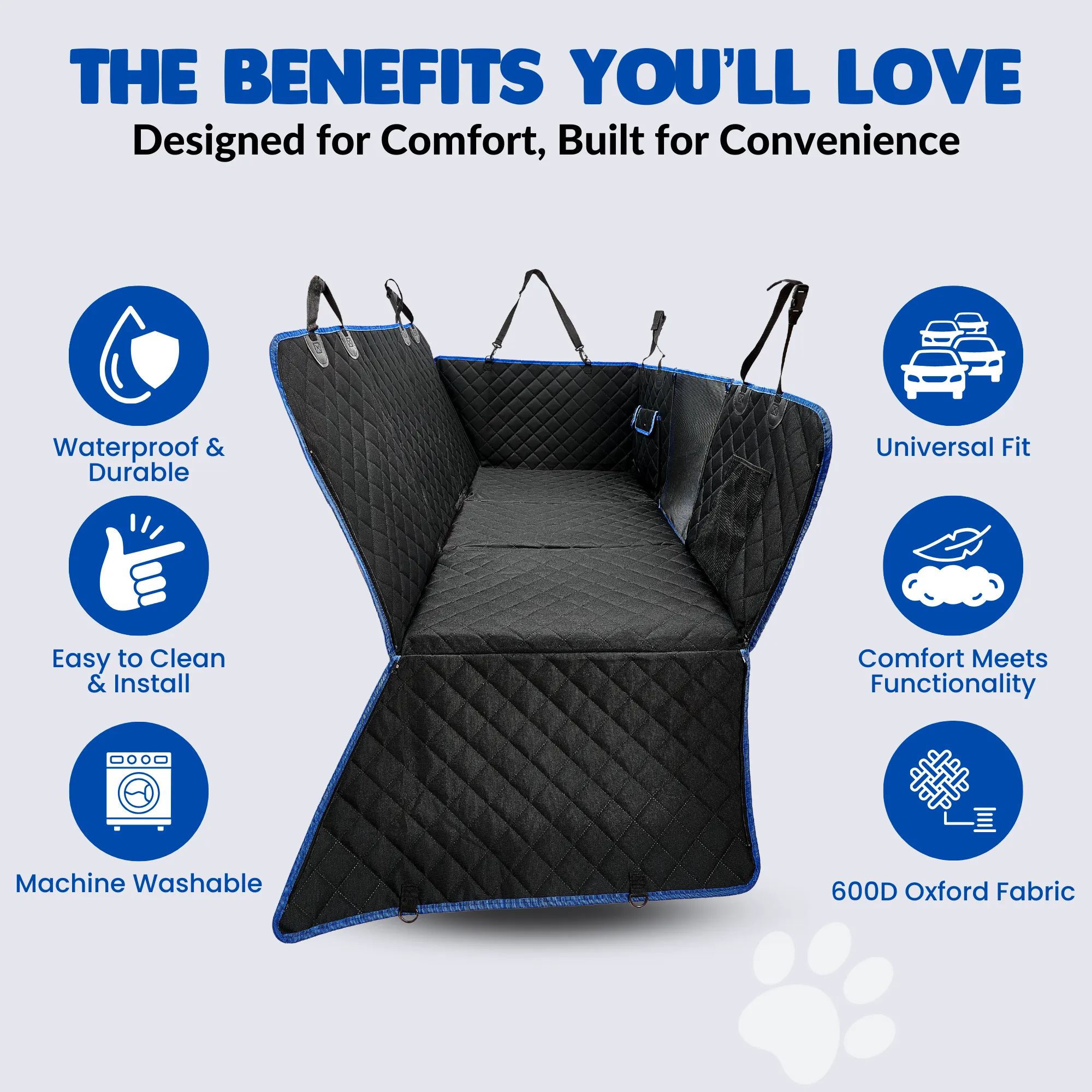 Back Seat Extender for Dogs – Secure, Durable, and Comfortable Travel Solution