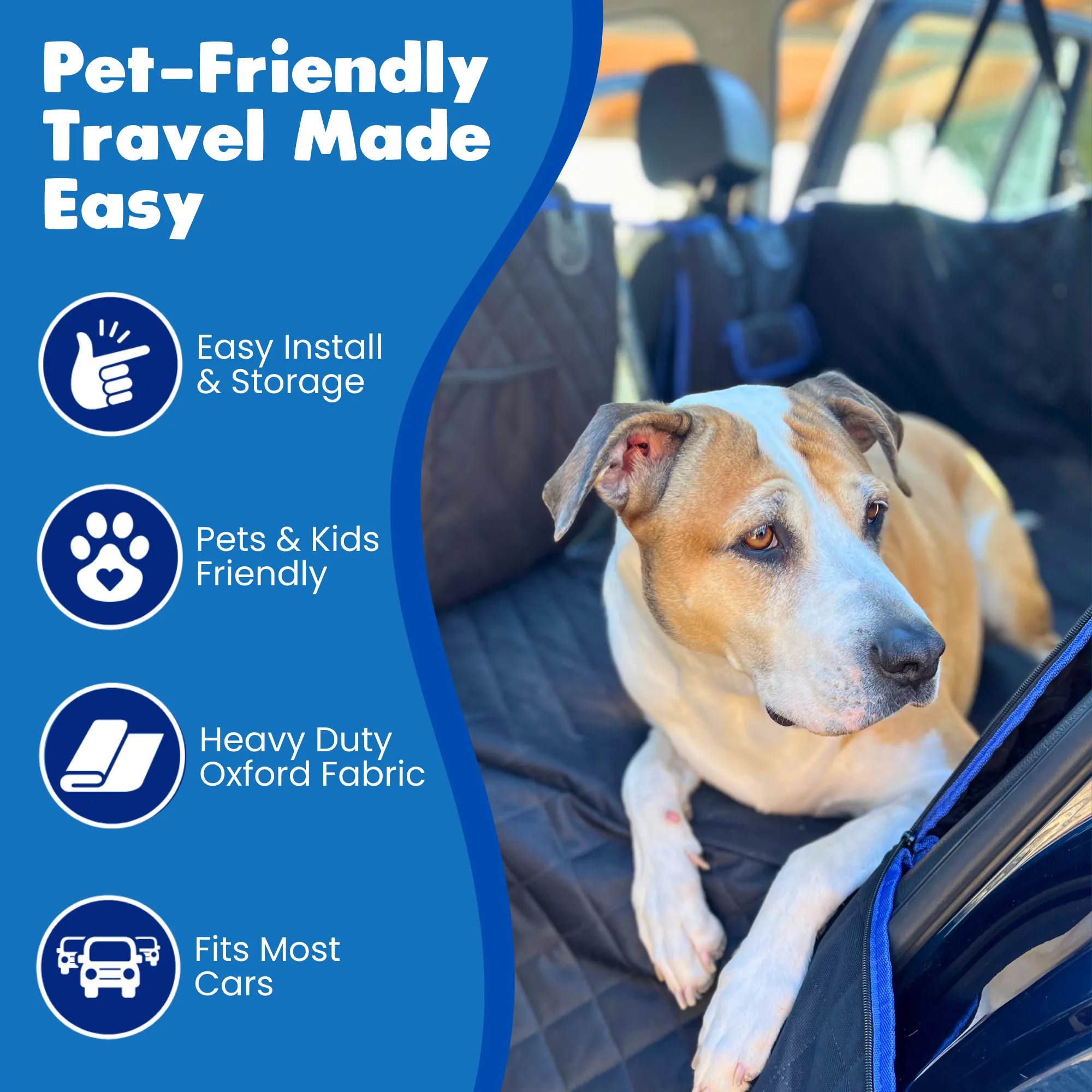 Back Seat Extender for Dogs – Secure, Durable, and Comfortable Travel Solution