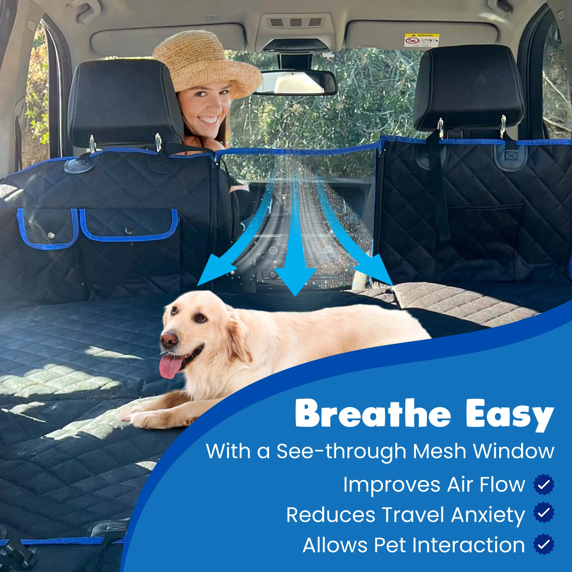 Back Seat Extender for Dogs – Secure, Durable, and Comfortable Travel Solution