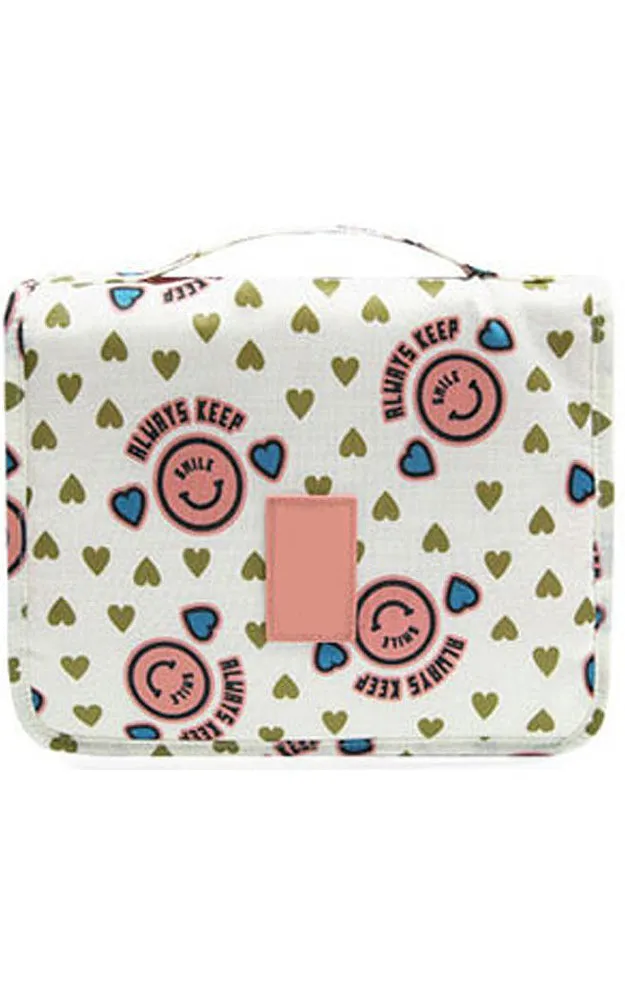 [BOGO] TY0207-4 Emoji Smile Waterproof Organizer Pouch Travel Bag