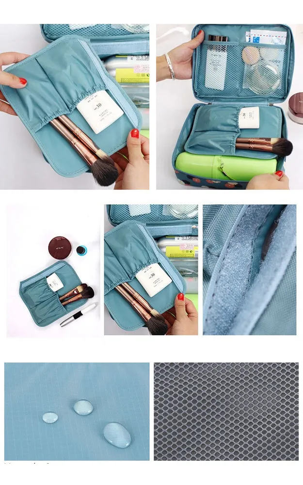 [BOGO] TY0207-4 Emoji Smile Waterproof Organizer Pouch Travel Bag