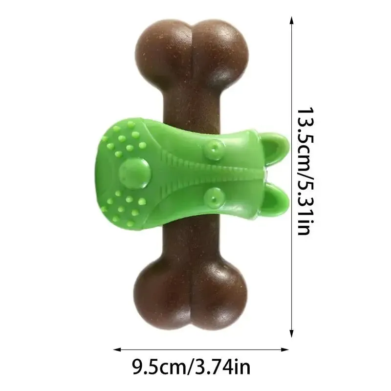 Bone Shaped Dog Toy | Bite-Resistant with Convex Points | Slow Feeder Dog Enrichment Toy for Aggressive Chewers | Alo Trendy