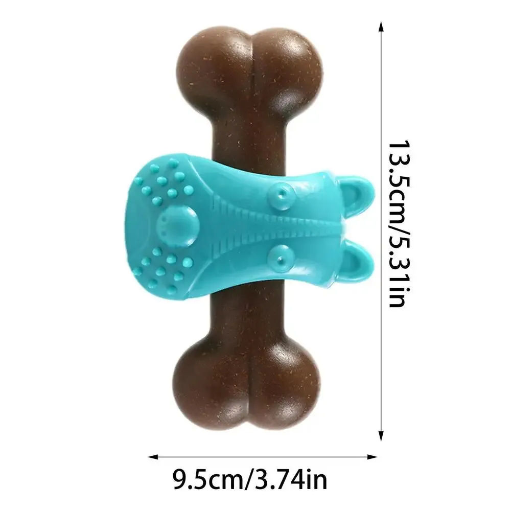 Bone Shaped Dog Toy | Bite-Resistant with Convex Points | Slow Feeder Dog Enrichment Toy for Aggressive Chewers | Alo Trendy