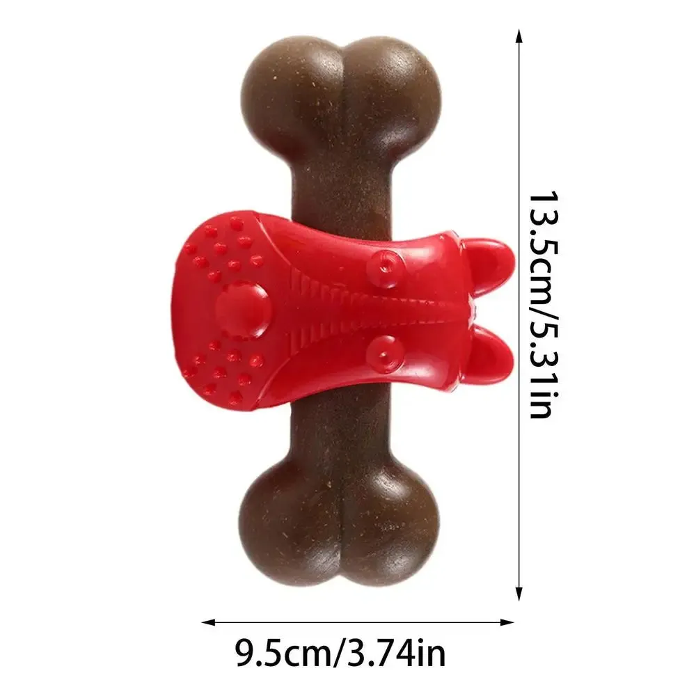 Bone Shaped Dog Toy | Bite-Resistant with Convex Points | Slow Feeder Dog Enrichment Toy for Aggressive Chewers | Alo Trendy