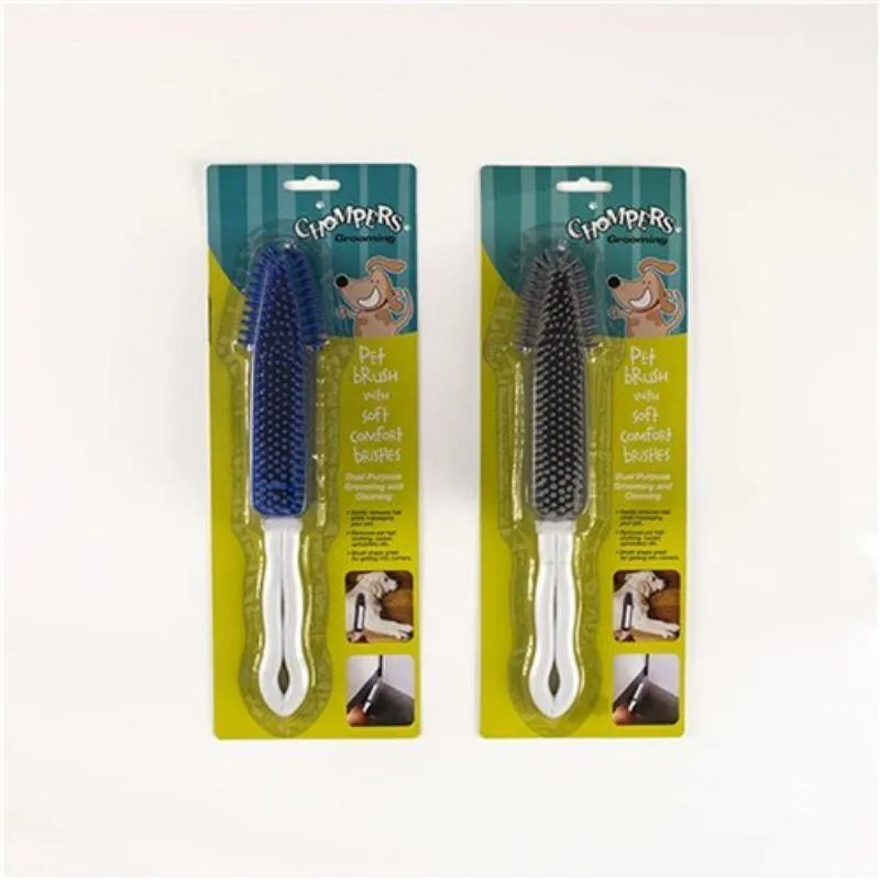 Brush Pet w Soft Rubber Bristles 27cm