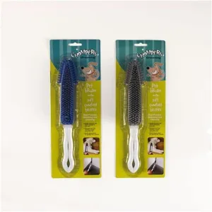 Brush Pet w Soft Rubber Bristles 27cm