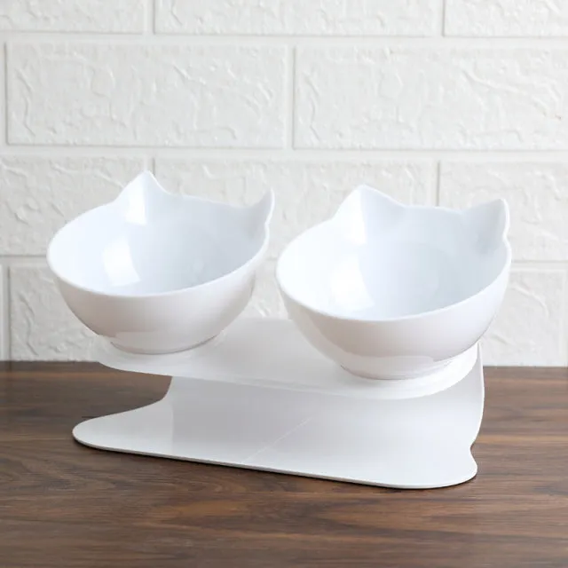 Cat Bowls Non-slip Double Pet Bowls