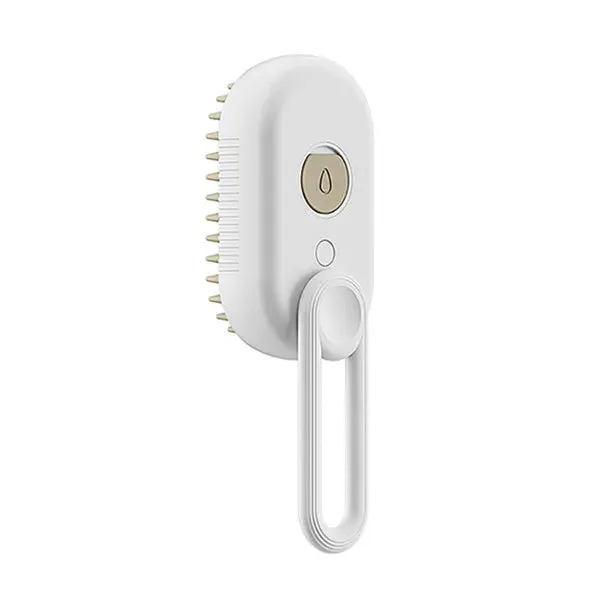 Cat/Dog Steam Brush 3 In 1 Electric Pet Hair Brushes- For Massage, Grooming, Comb, Hair Removal