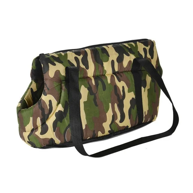 Classic Carrier Small Pets Cozy Soft Backpack Outdoor Travel Sling Bag