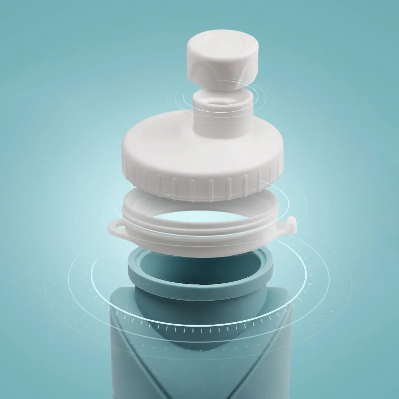 Collapsible Silicone Water Bottle