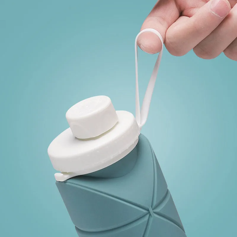 Collapsible Silicone Water Bottle