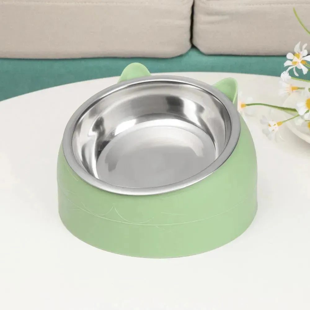 Cute Spine Protection Pet Bowl