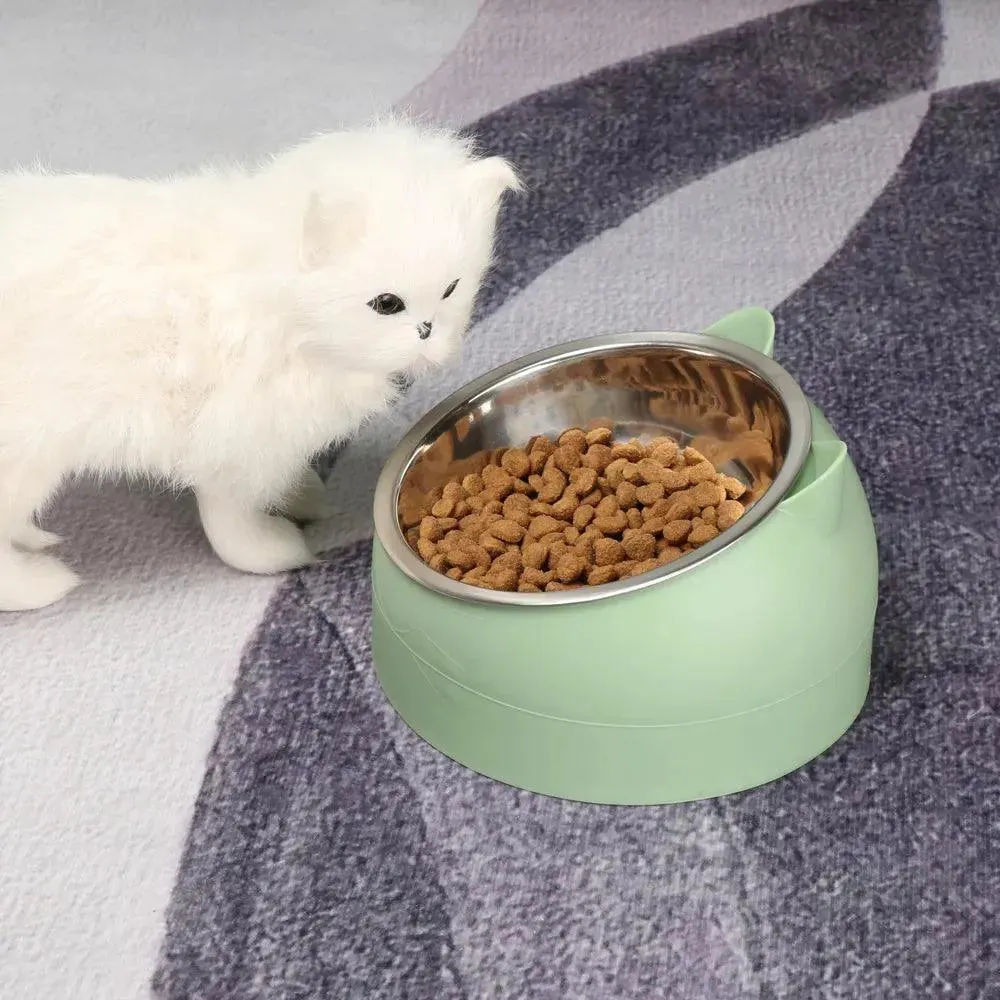 Cute Spine Protection Pet Bowl