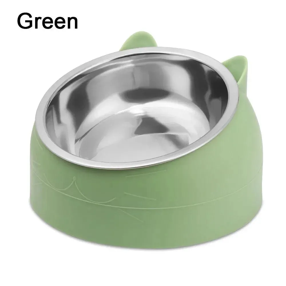 Cute Spine Protection Pet Bowl