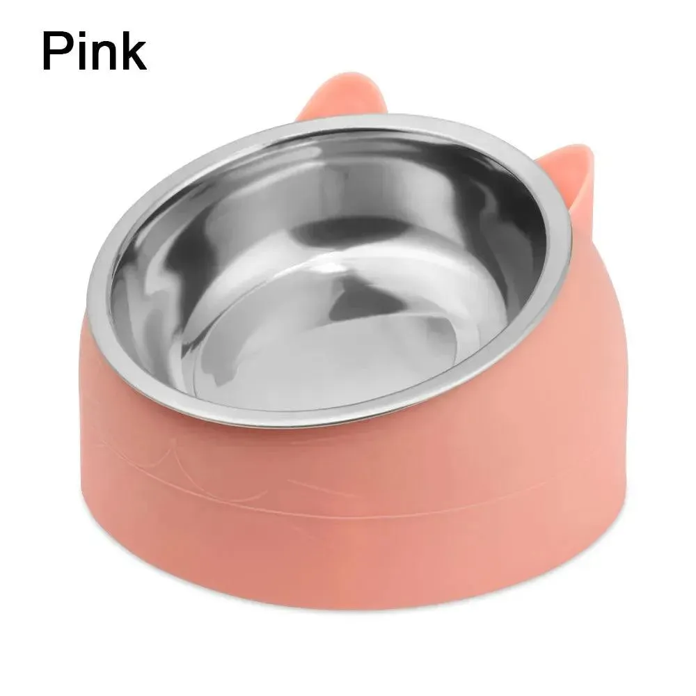 Cute Spine Protection Pet Bowl