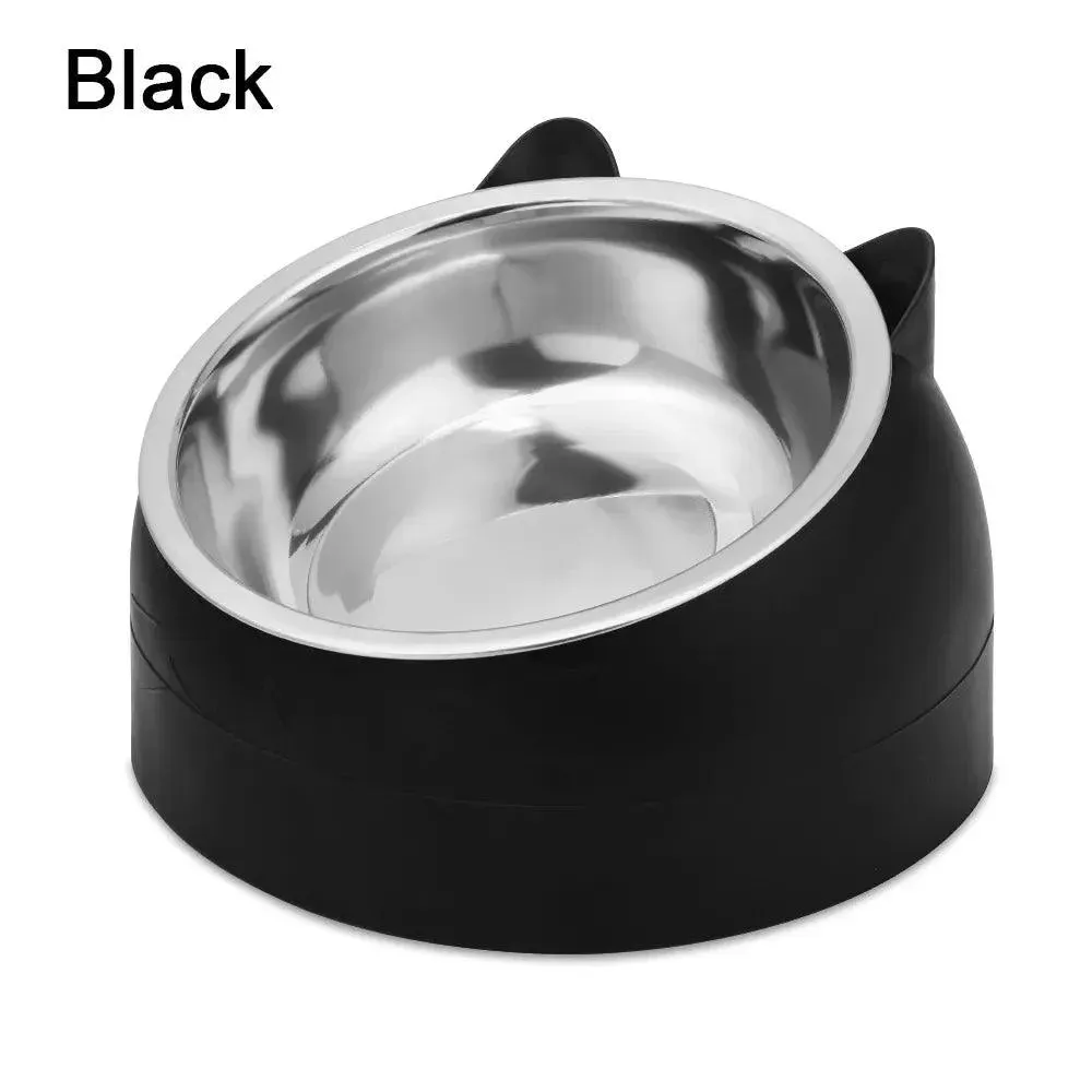Cute Spine Protection Pet Bowl