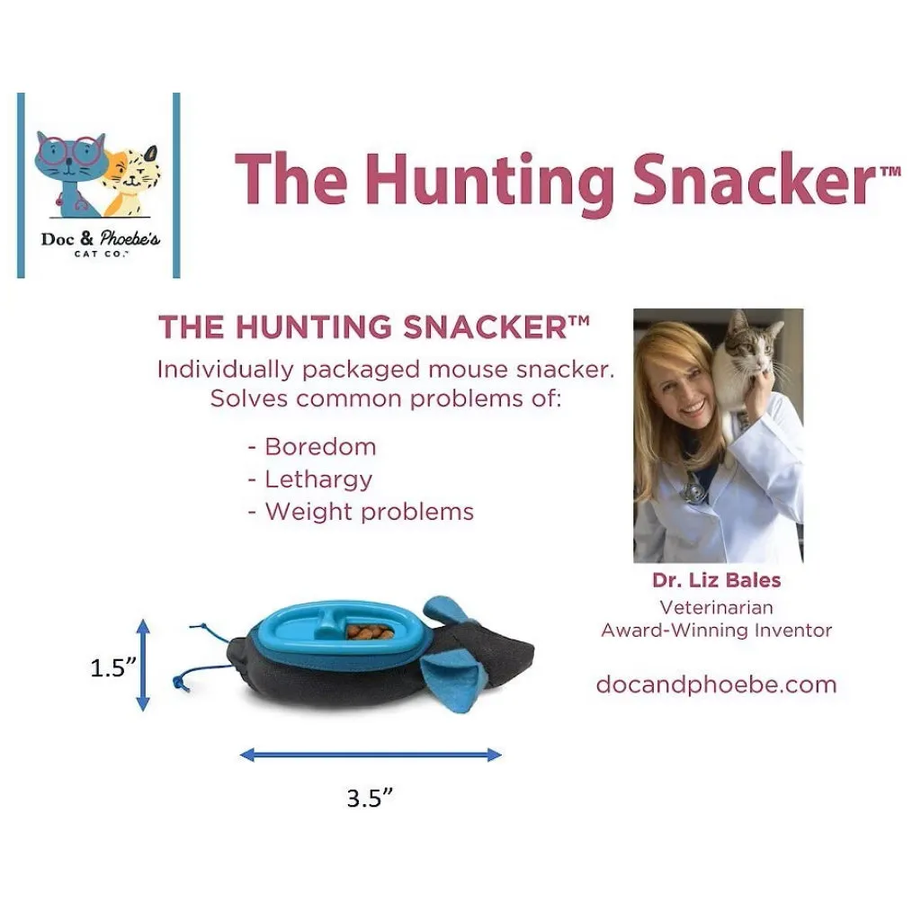 Doc & Phoebe The Hunting Snacker Feeder Toy For Cats (1 ct)
