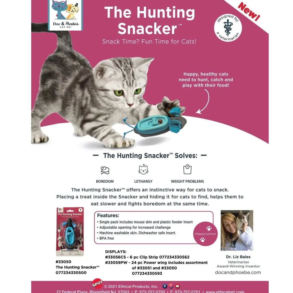 Doc & Phoebe The Hunting Snacker Feeder Toy For Cats (1 ct)