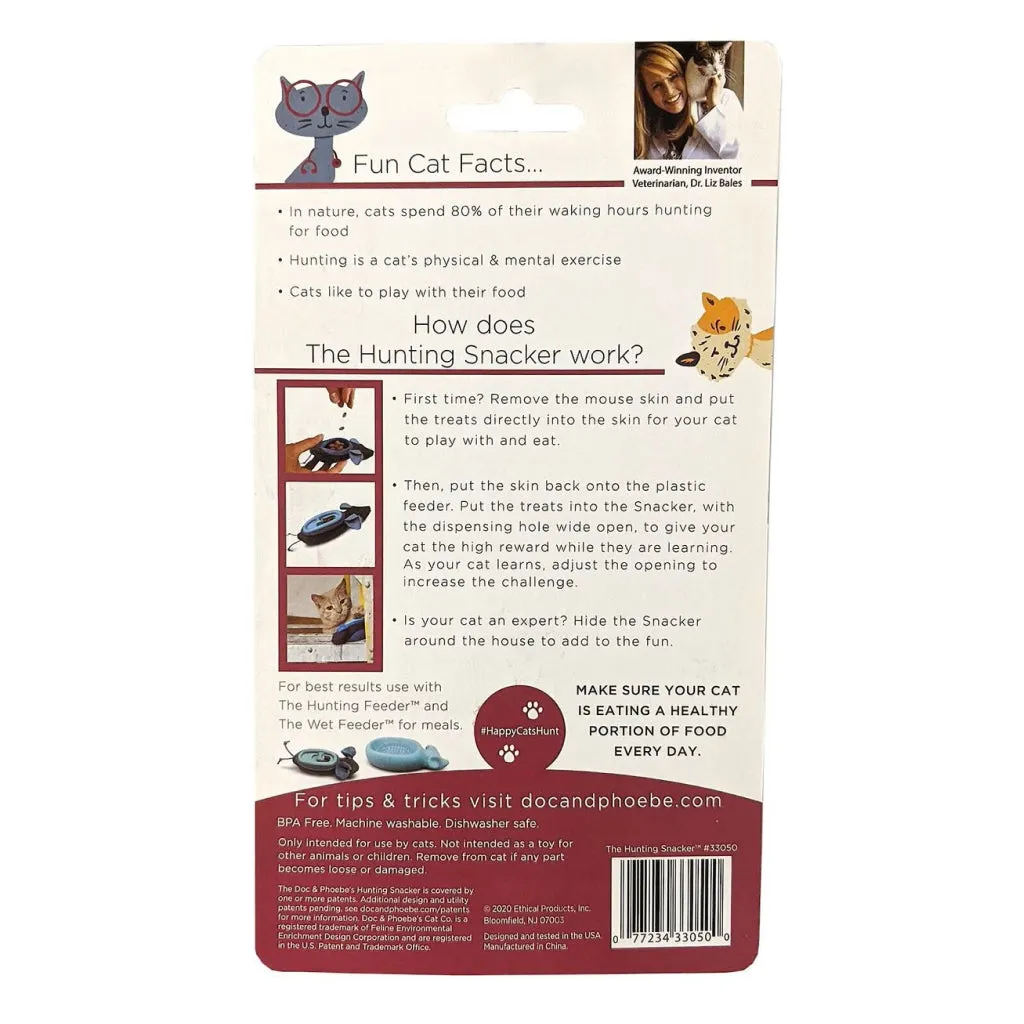 Doc & Phoebe The Hunting Snacker Feeder Toy For Cats (1 ct)