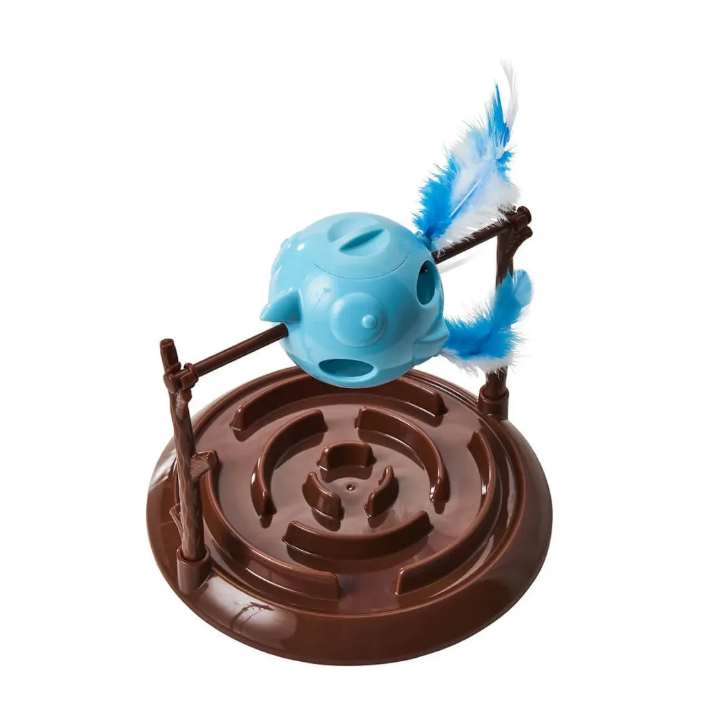 Doc & Phoebe Twirly Bird Treat Dispenser For Cats