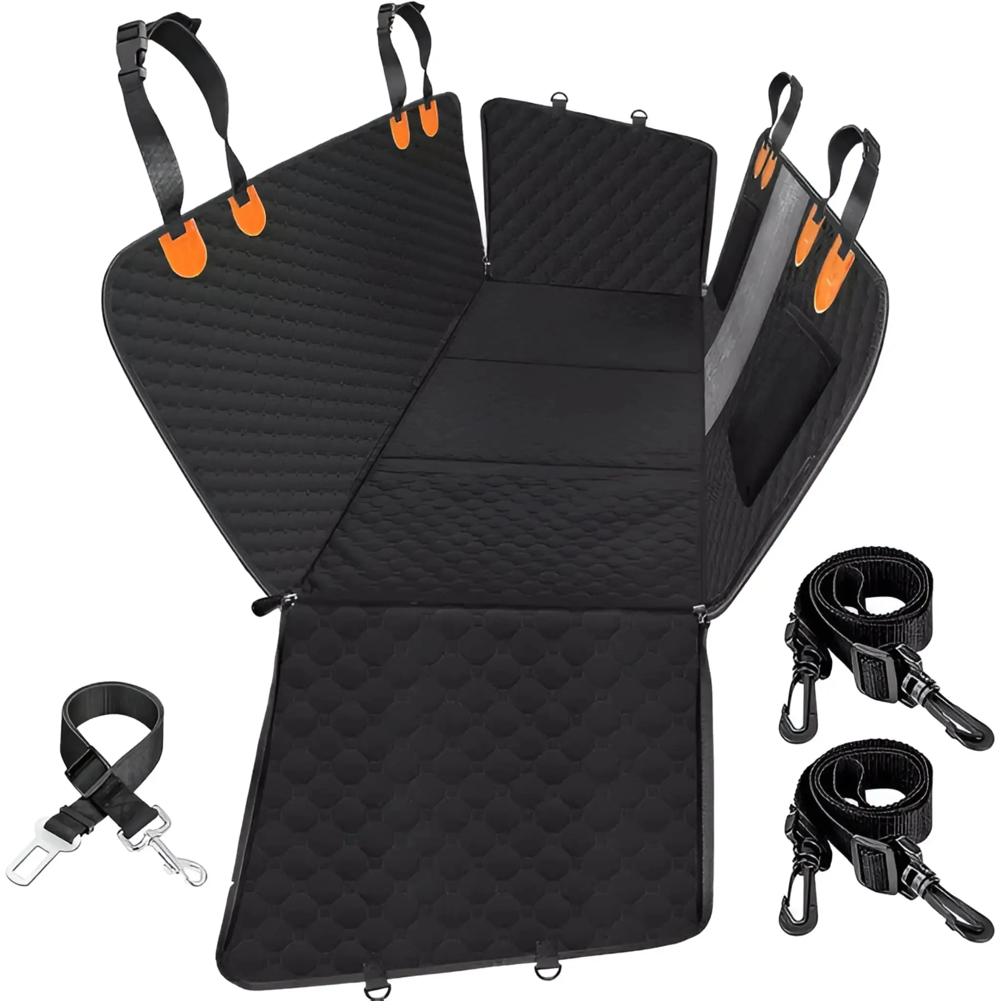 Dogly™ Large Hard Bottom Waterproof Dog Car Seat Cover