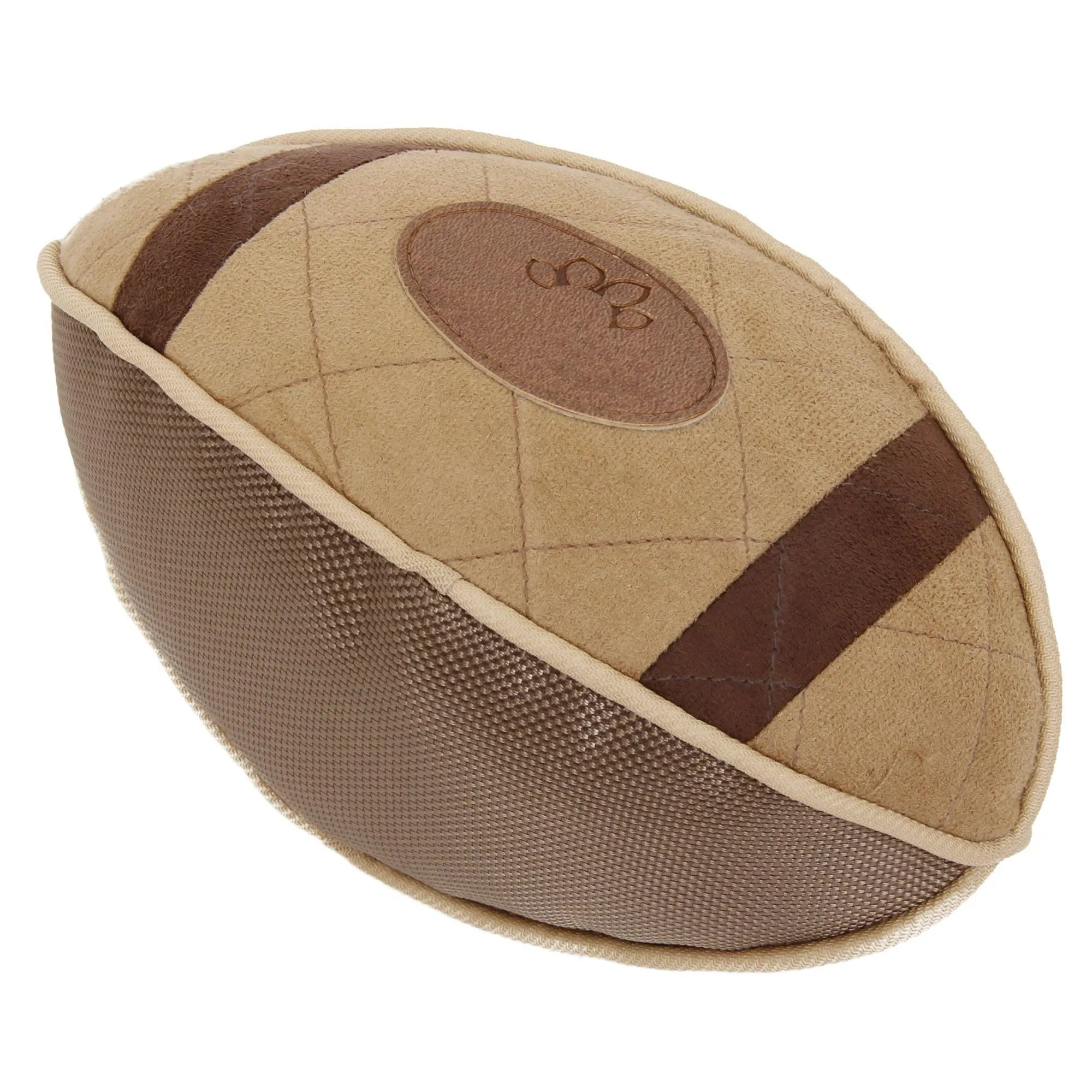 Durable squeaky toy for outdoor play.