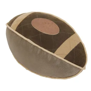 Durable squeaky toy for outdoor play.