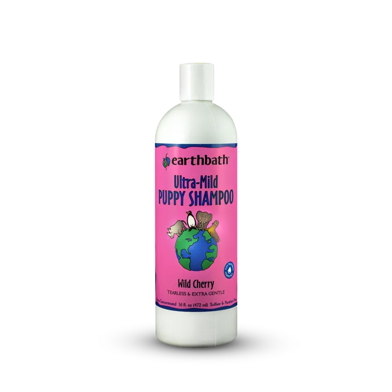 Earthbath Wild Cherry Ultra-Mild Puppy Shampoo