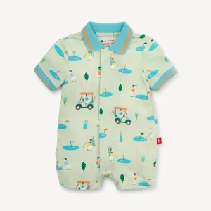 Fairway fetch modal magnetic polo romper