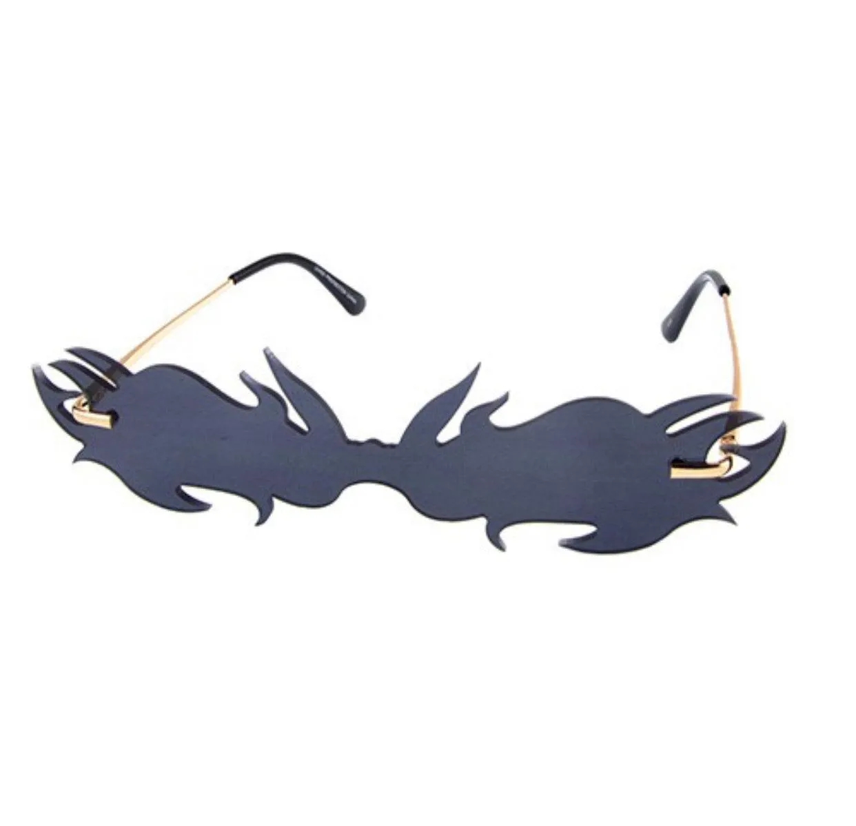 Fire Flaming Cat Eye Sunglasses