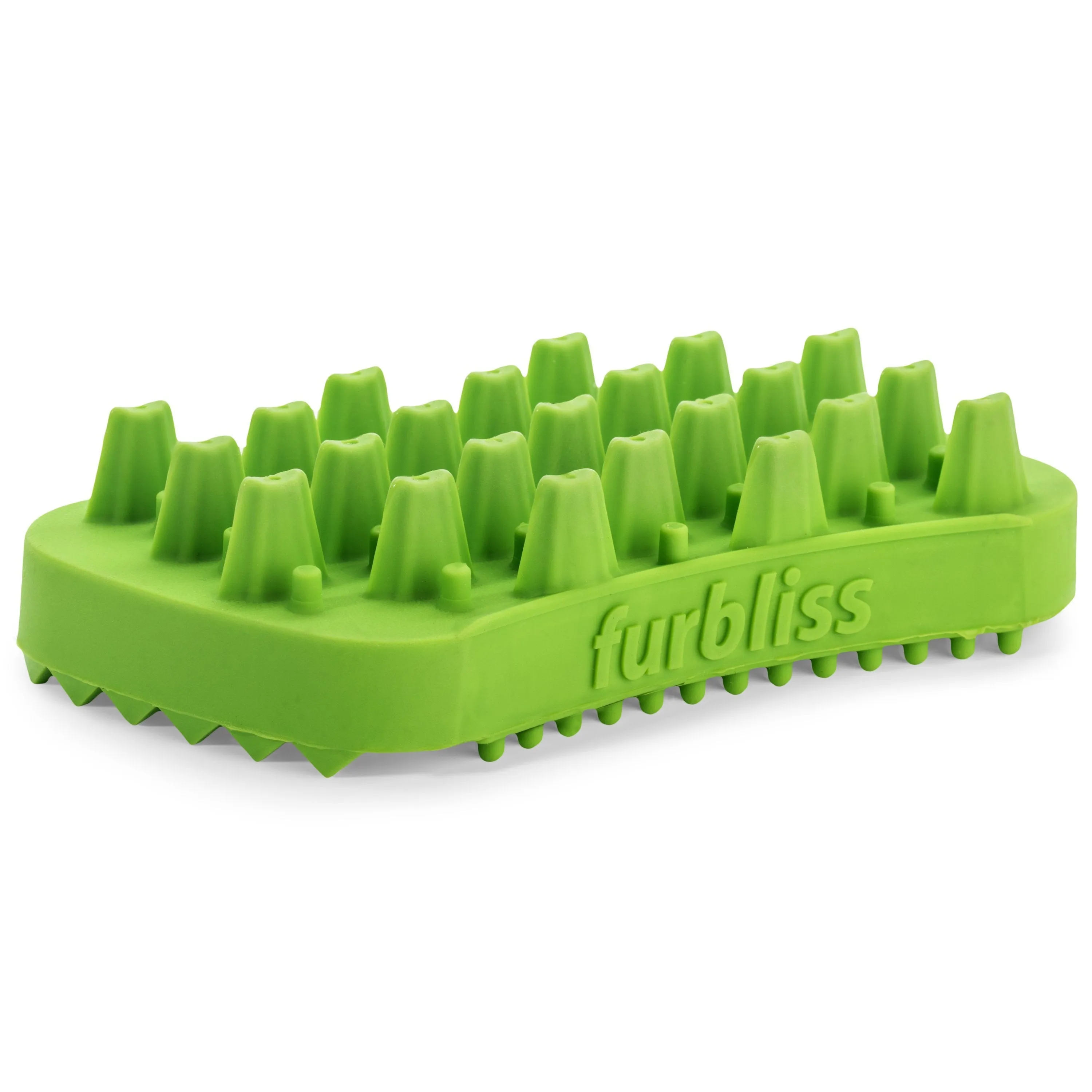 Furbliss® Green Brush – Ideal for Long-Haired Pets