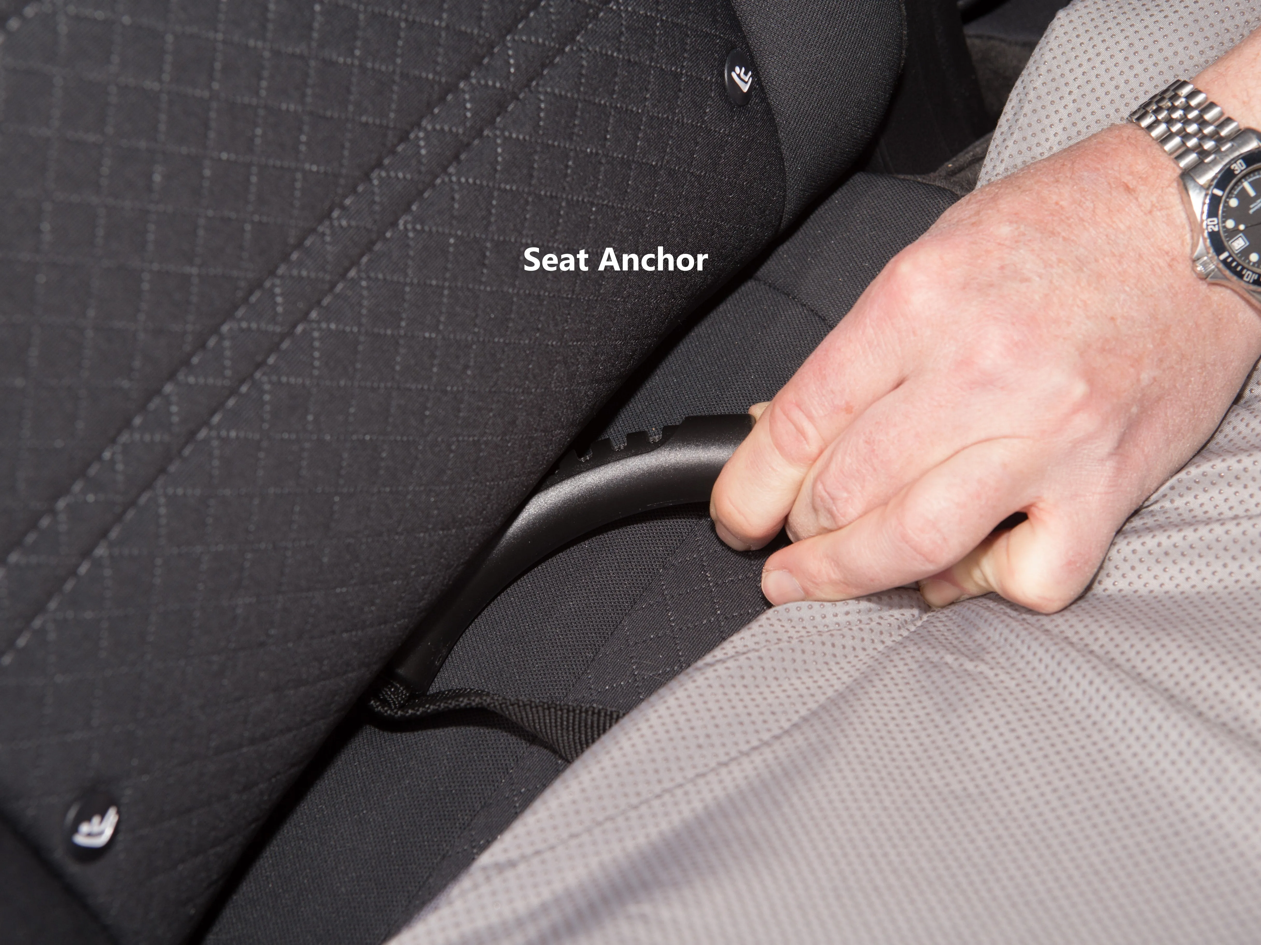 Hammock Back Seat Protector - Tan