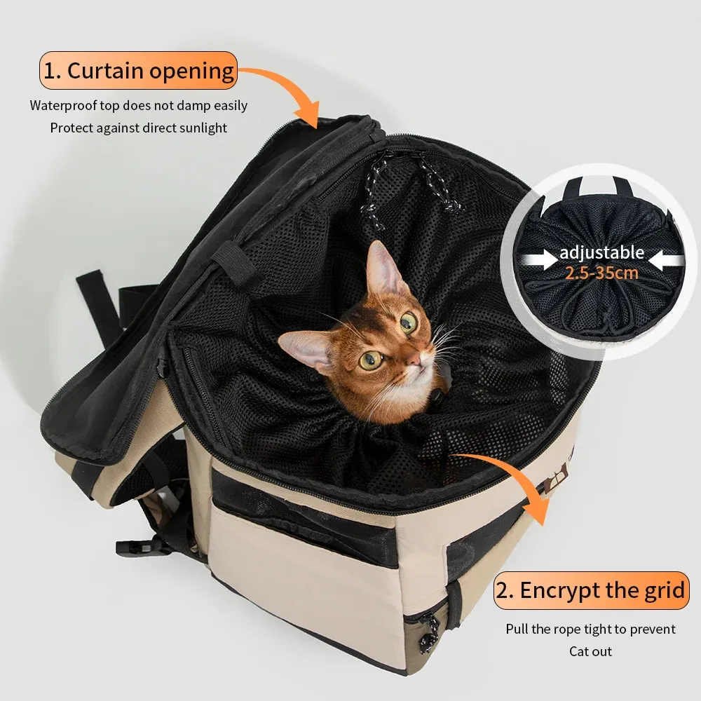 HiDream® | Essential Dog and Cat Travel Carrier Backpack