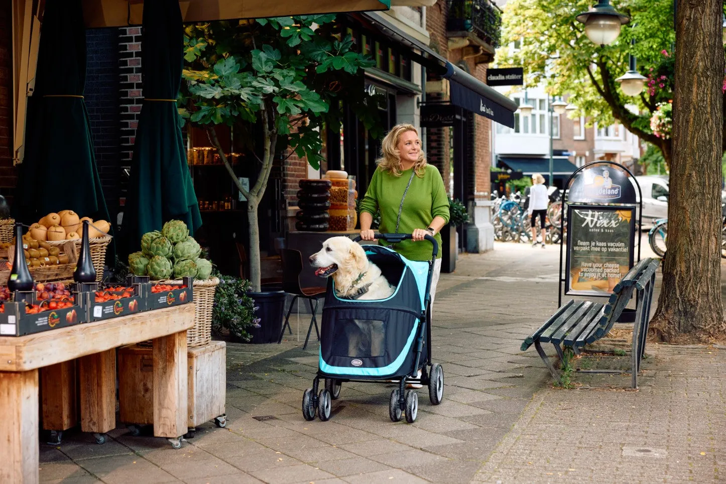 InnoPet Mamut XL Dog Pram with Free Rain Cover   Organiser