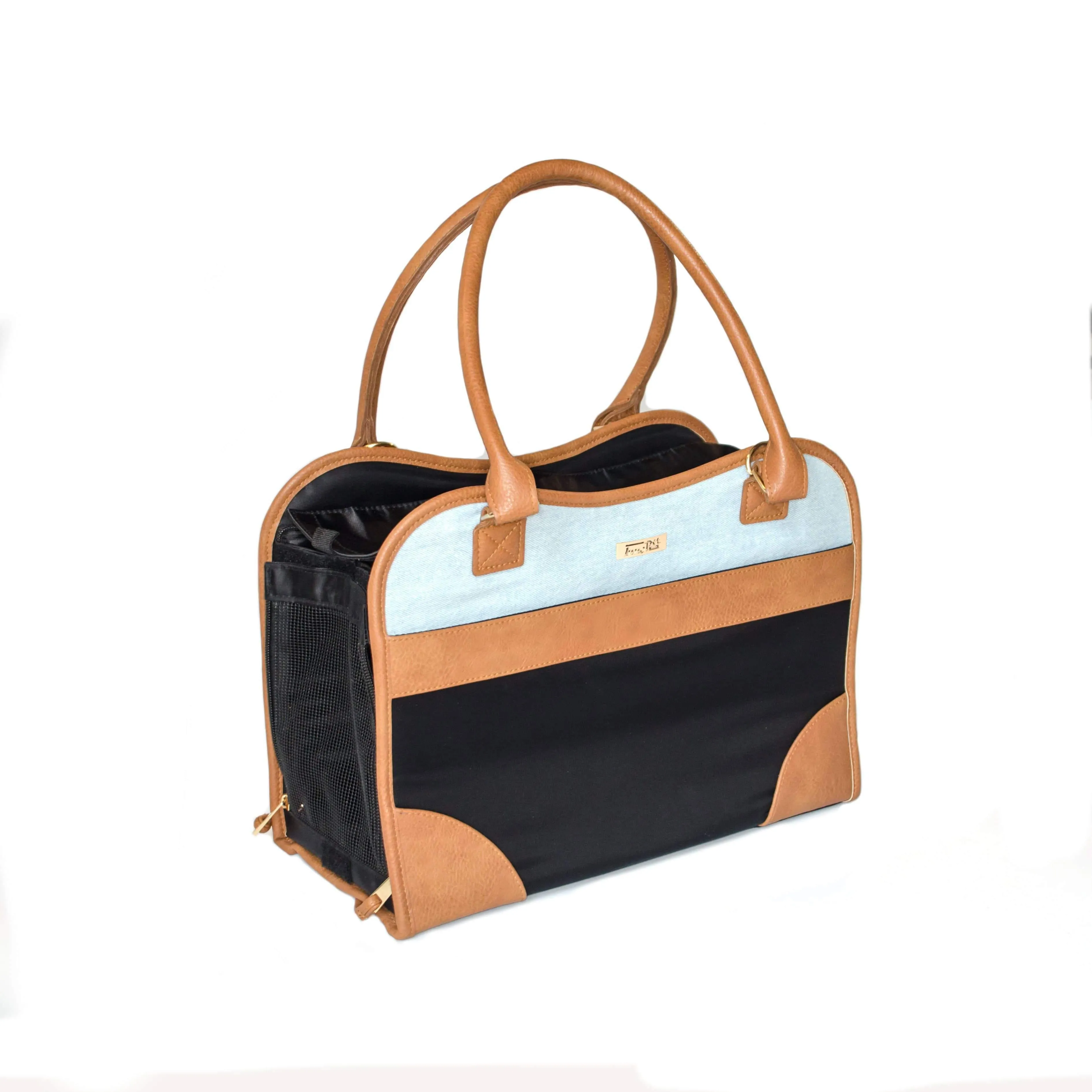InnoPet® Traveler Pet Carrier | Urban Black/Cognac