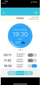 InstaChew Smart Feeder (with audio/video)
