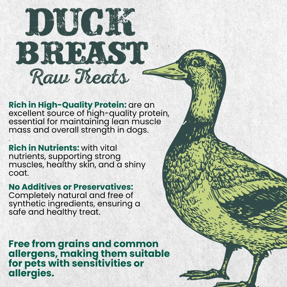 Kanu Pet Freeze Dried Duck Breast Dog Treat