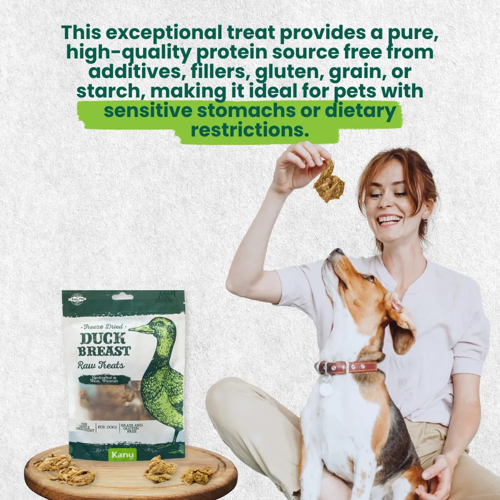 Kanu Pet Freeze Dried Duck Breast Dog Treat