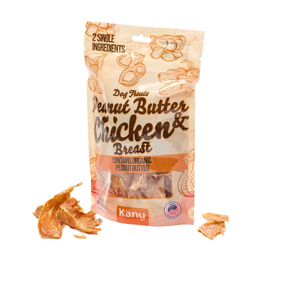 Kanu Pet Peanut Butter & Chicken Breast Dog Treat