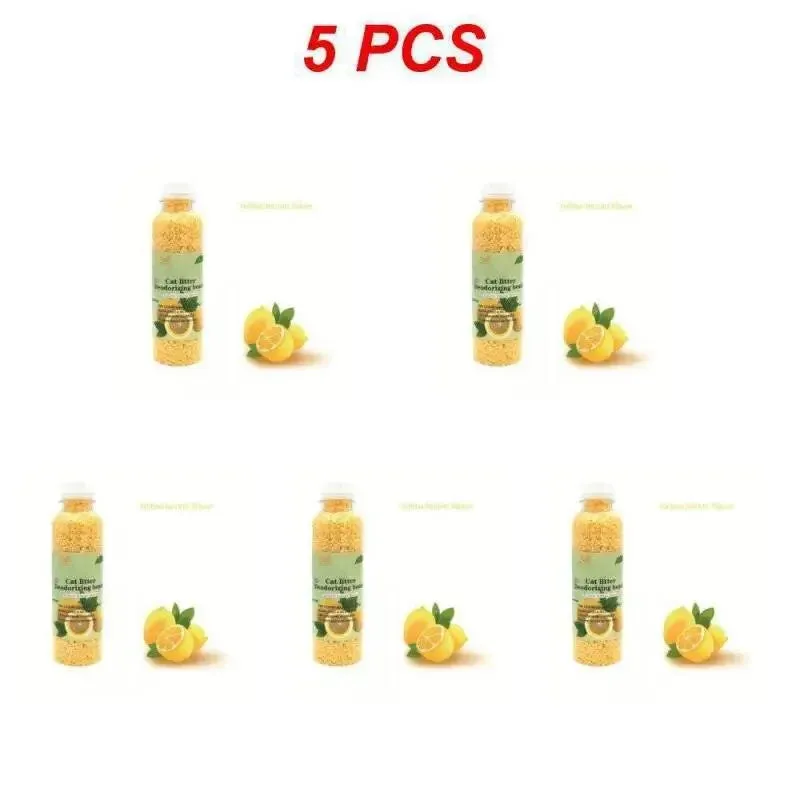 Kitten Toilet Deodorant Beads 1-5PCS 250ml