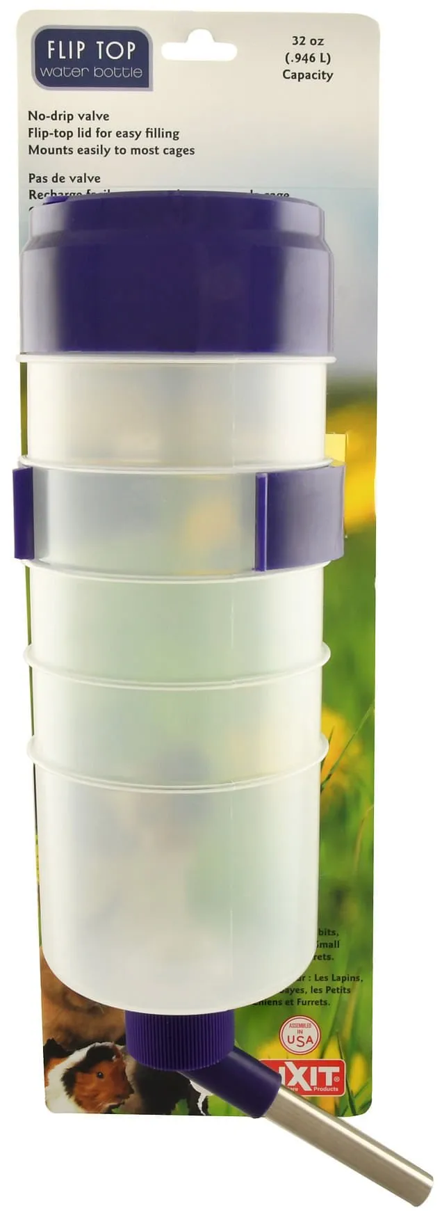 Lixit Quick Lock Flip Top Water Bottle